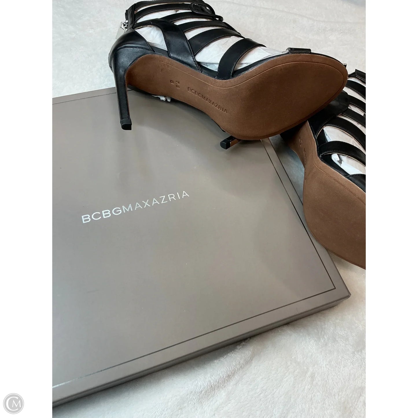 Shoes Heels Stiletto By Bcbgmaxazria In Black, Size: 7.5