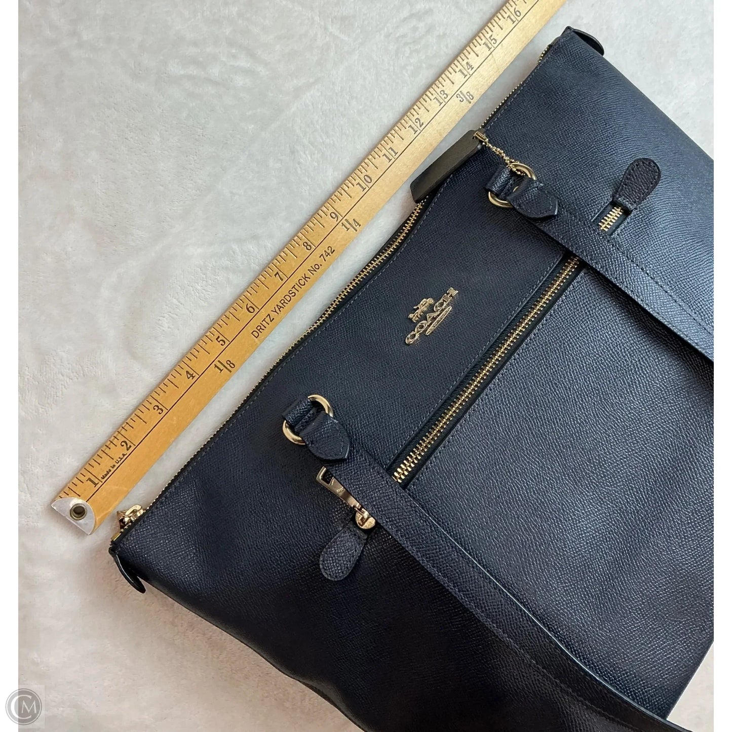 Handbag Designer By Coach, Size: Large
