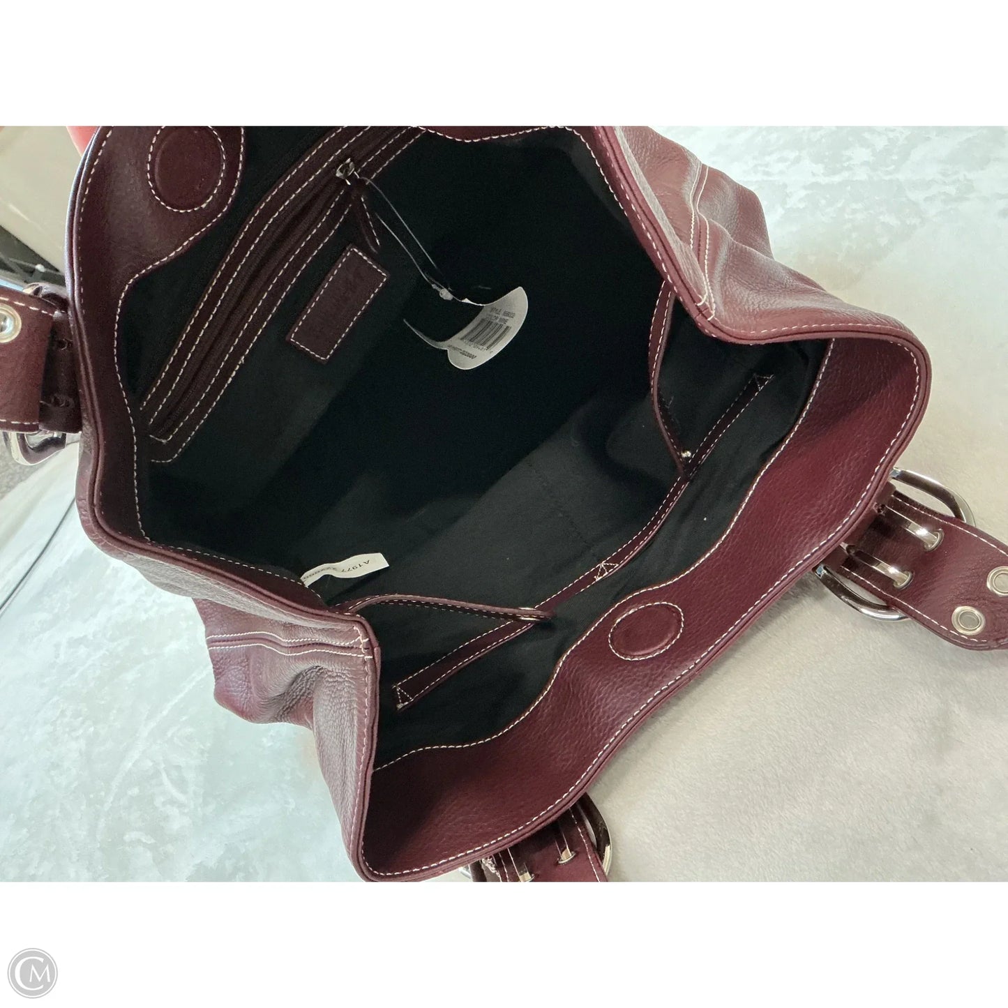 Handbag Leather By Tignanello Purses, Size: Medium