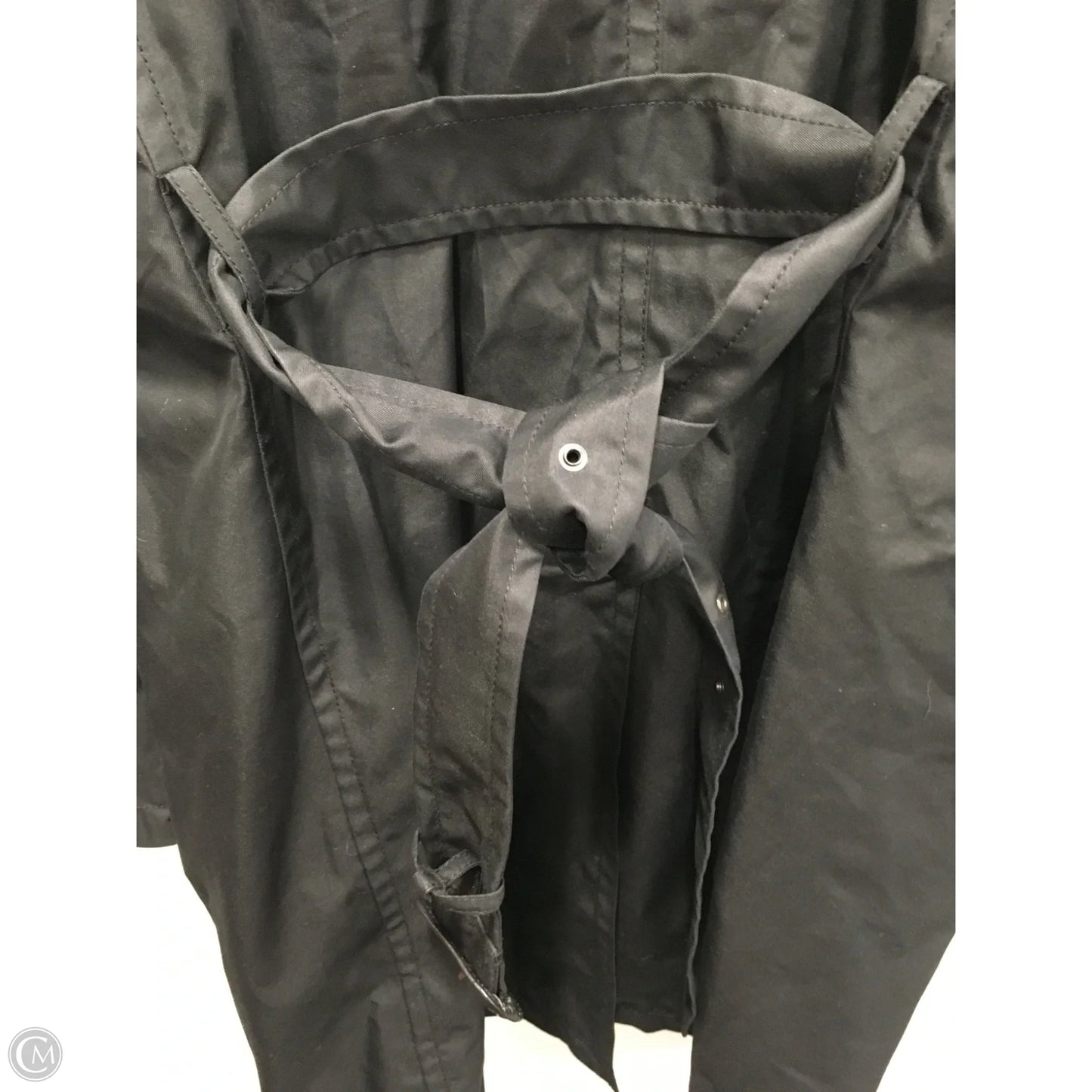 Coat Trench Coat By Coach In Black, Size: Xl
