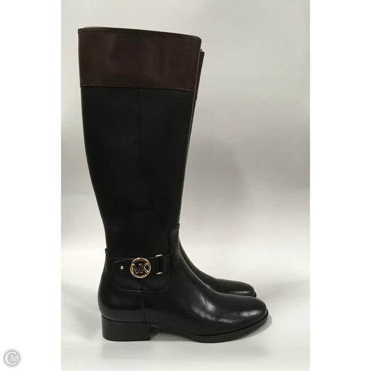 Boots Designer By Michael Kors In Black, Size: 8.5