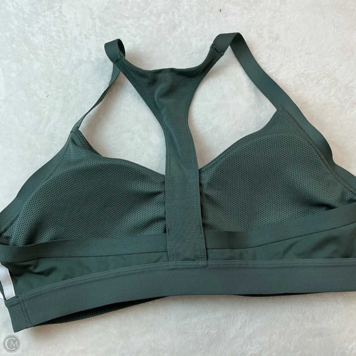 Athletic Bra By Adidas In Green, Size: M