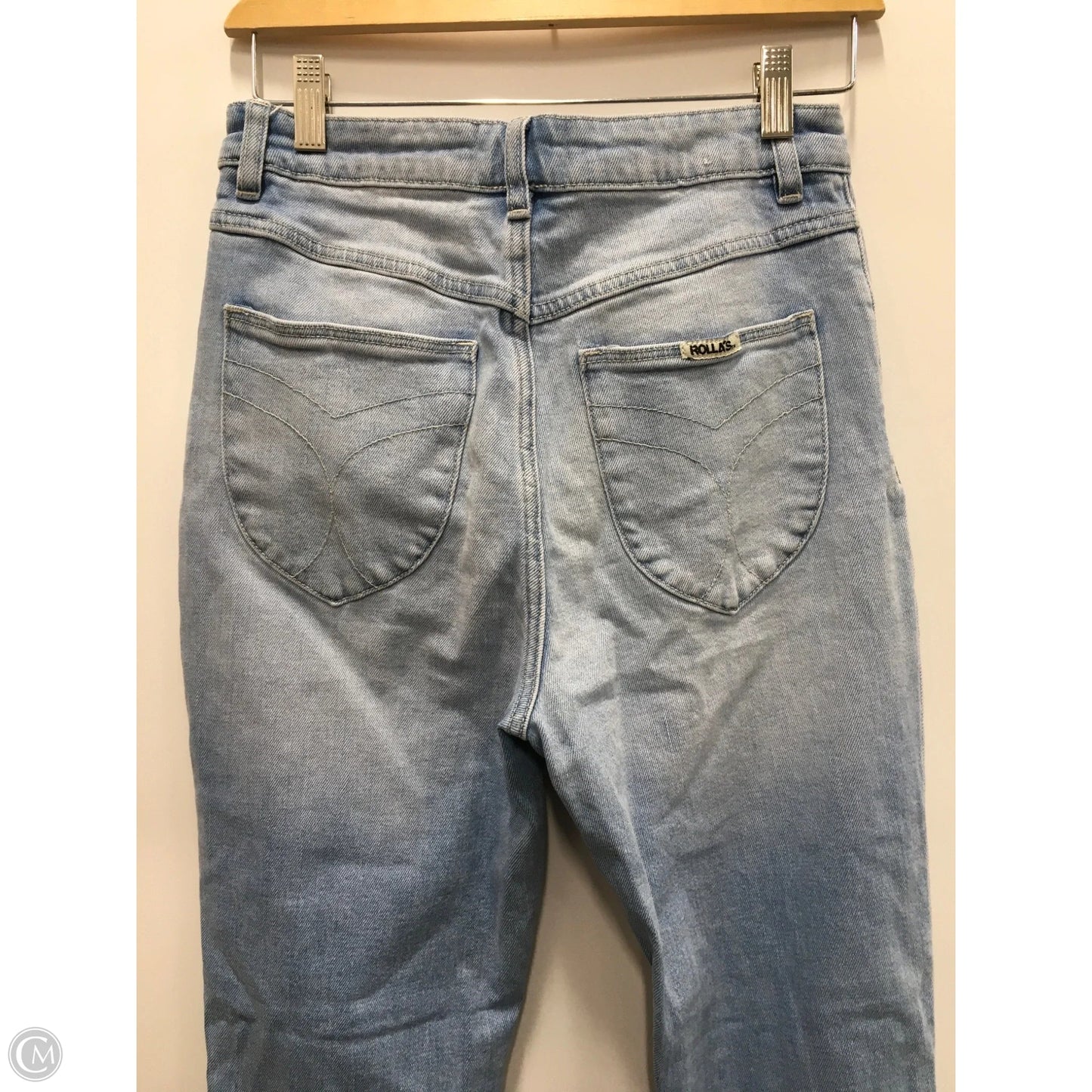 Jeans Flared By Rollas In Blue Denim, Size: 4