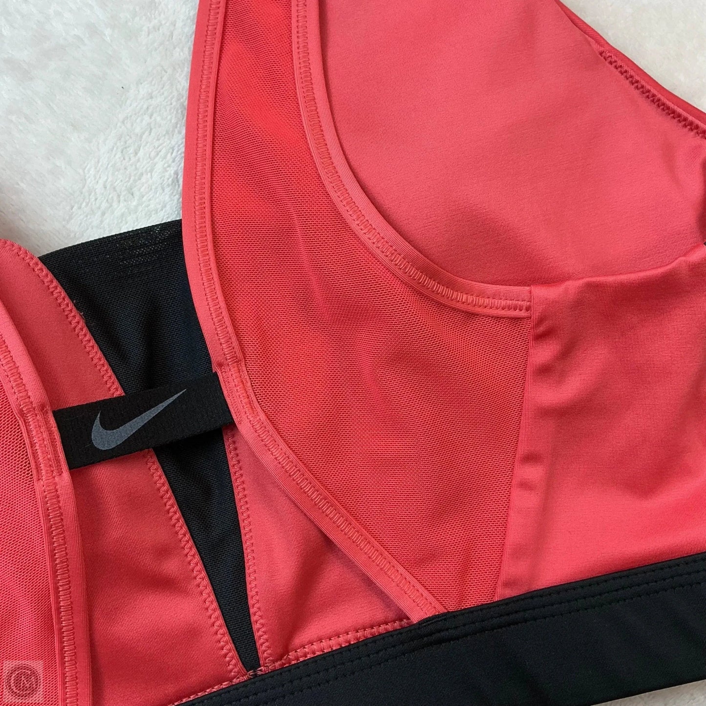 Athletic Bra By Nike In Orange, Size: Xl