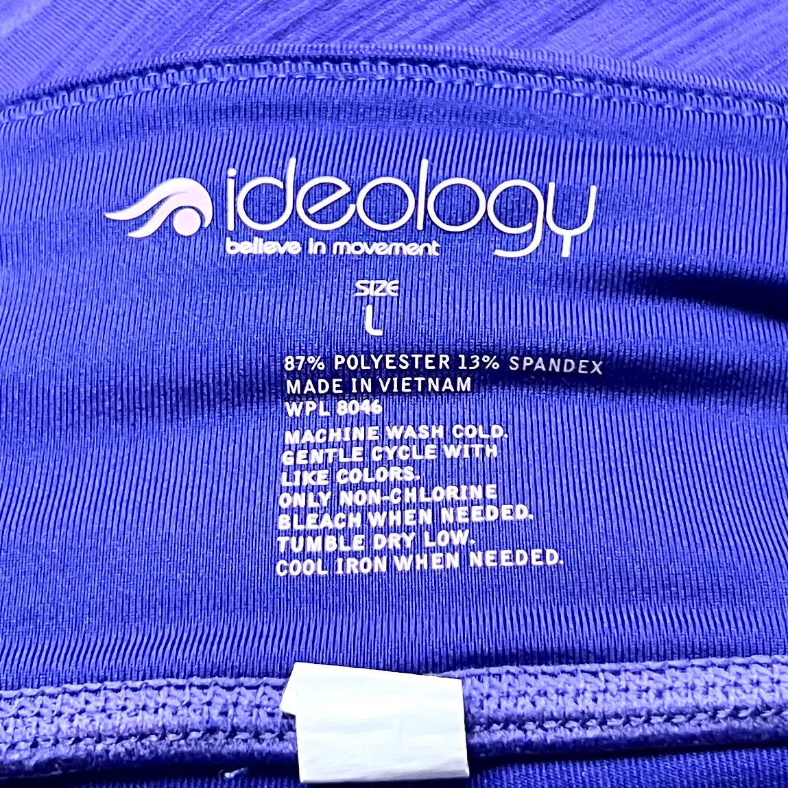 Athletic Skort By Ideology In Purple, Size: L