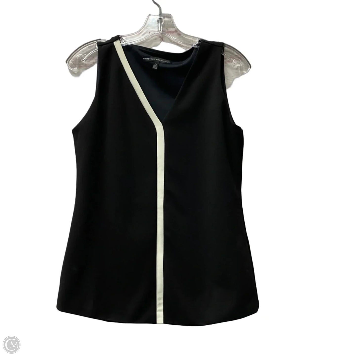 Top Sleeveless By White House Black Market In Black, Size: Xs
