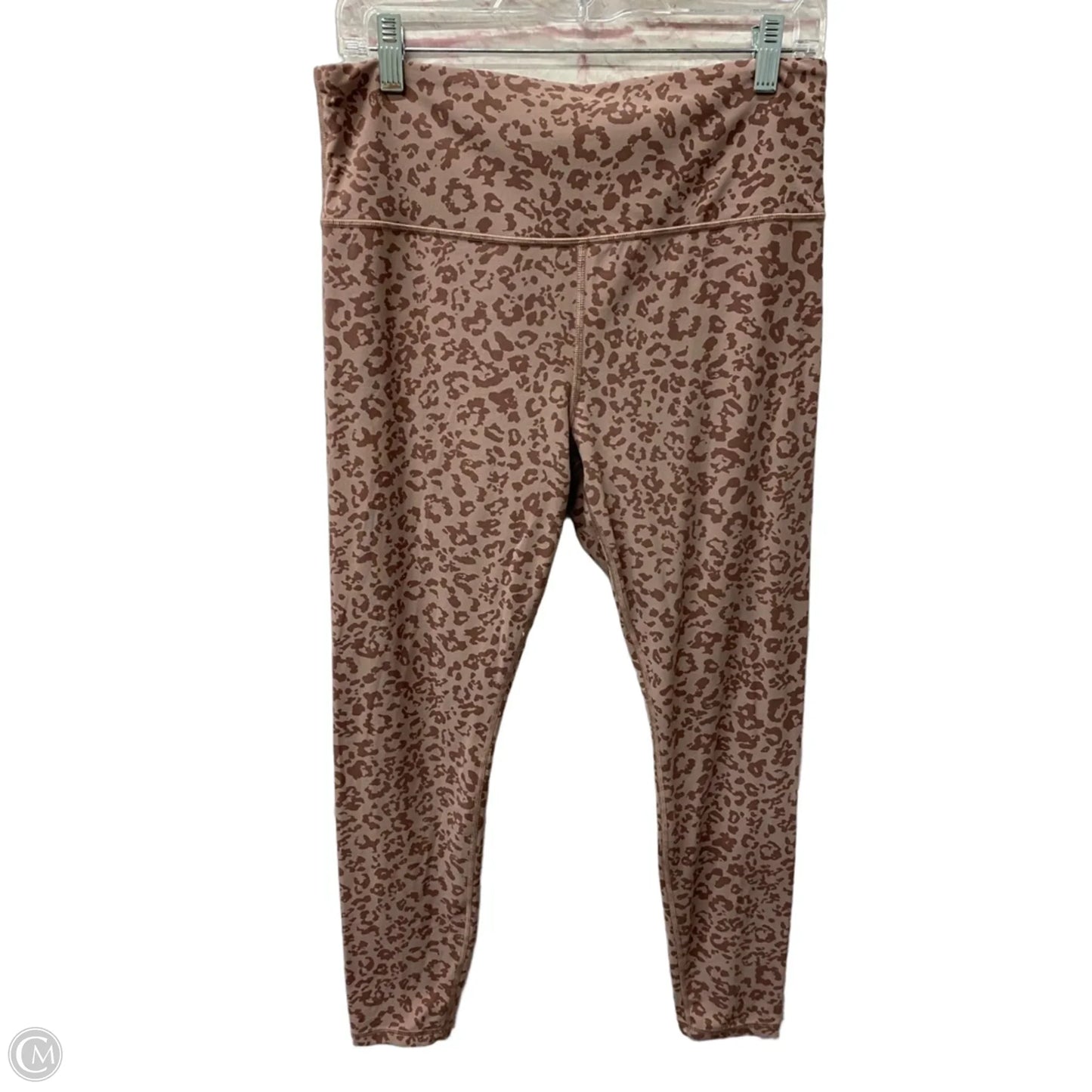 Athletic Leggings By Athleta In Pink, Size: L
