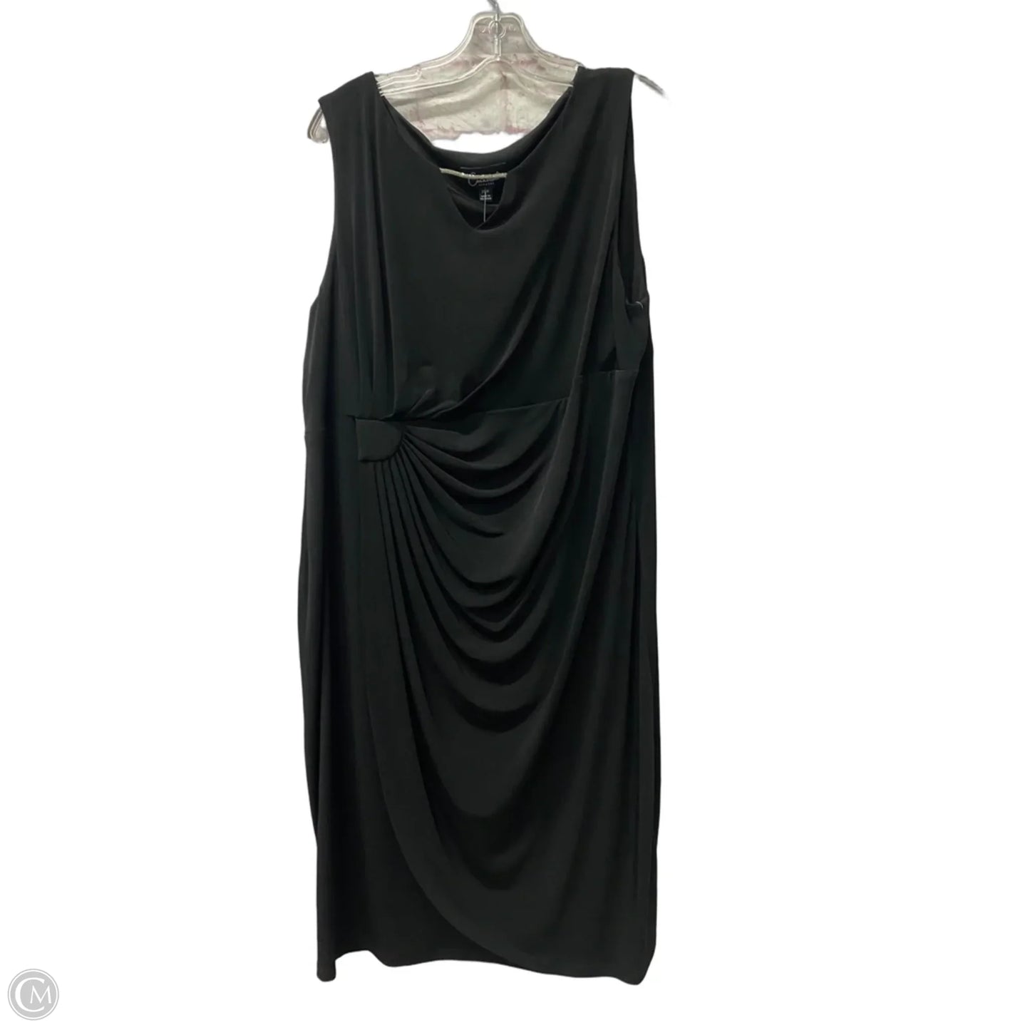 Dress Party Short By Connected Apparel In Black, Size: 1x