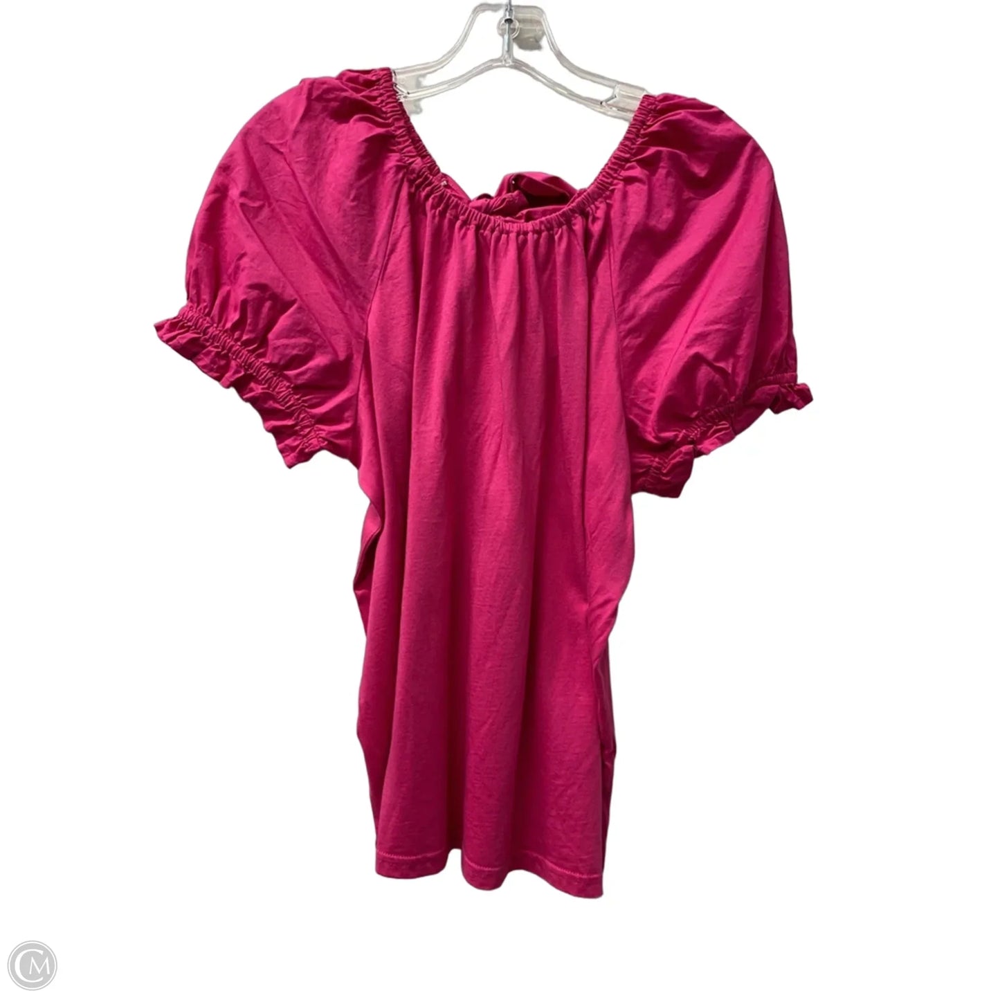 Top Short Sleeve By J. Crew In Pink, Size: L