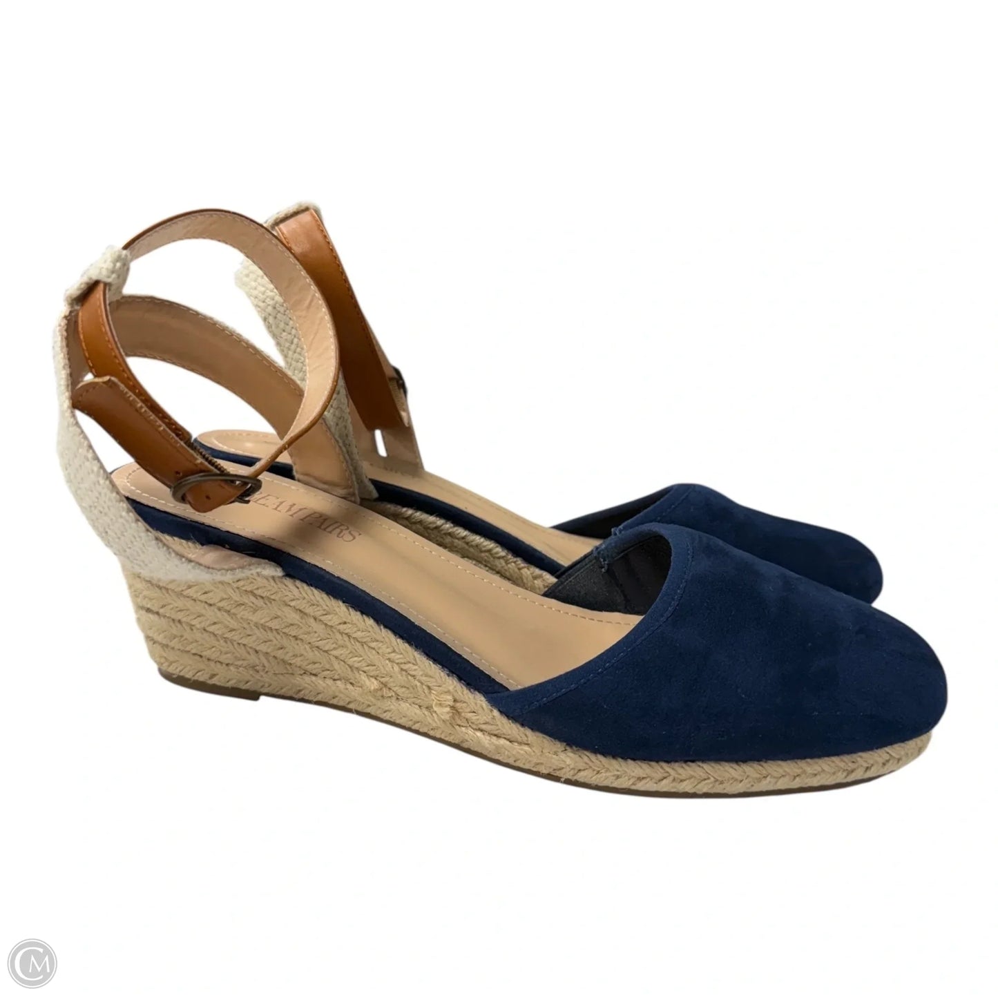 Shoes Heels Block By Dream Paris In Blue, Size: 10