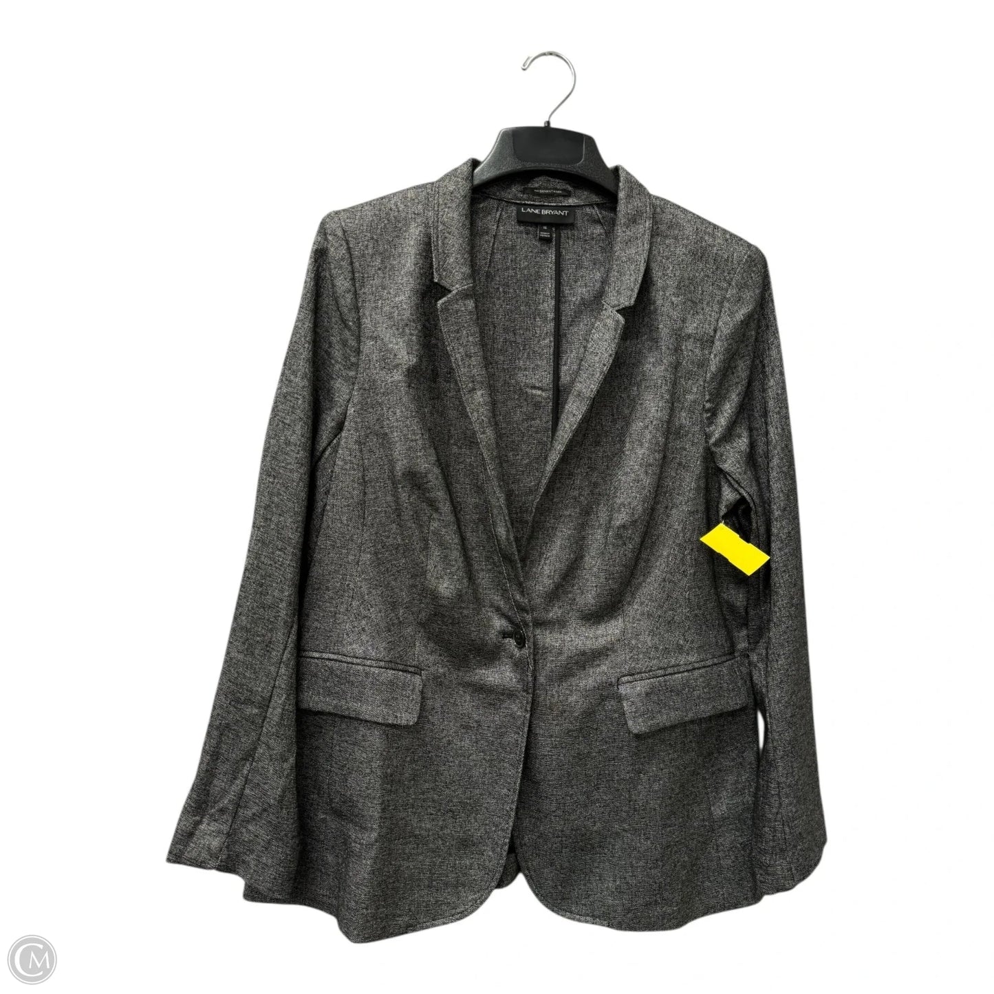 Blazer By Lane Bryant In Grey, Size: 16