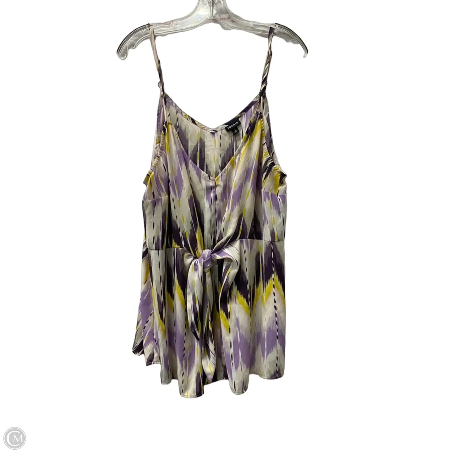 Top Sleeveless By Torrid In Purple, Size: 20