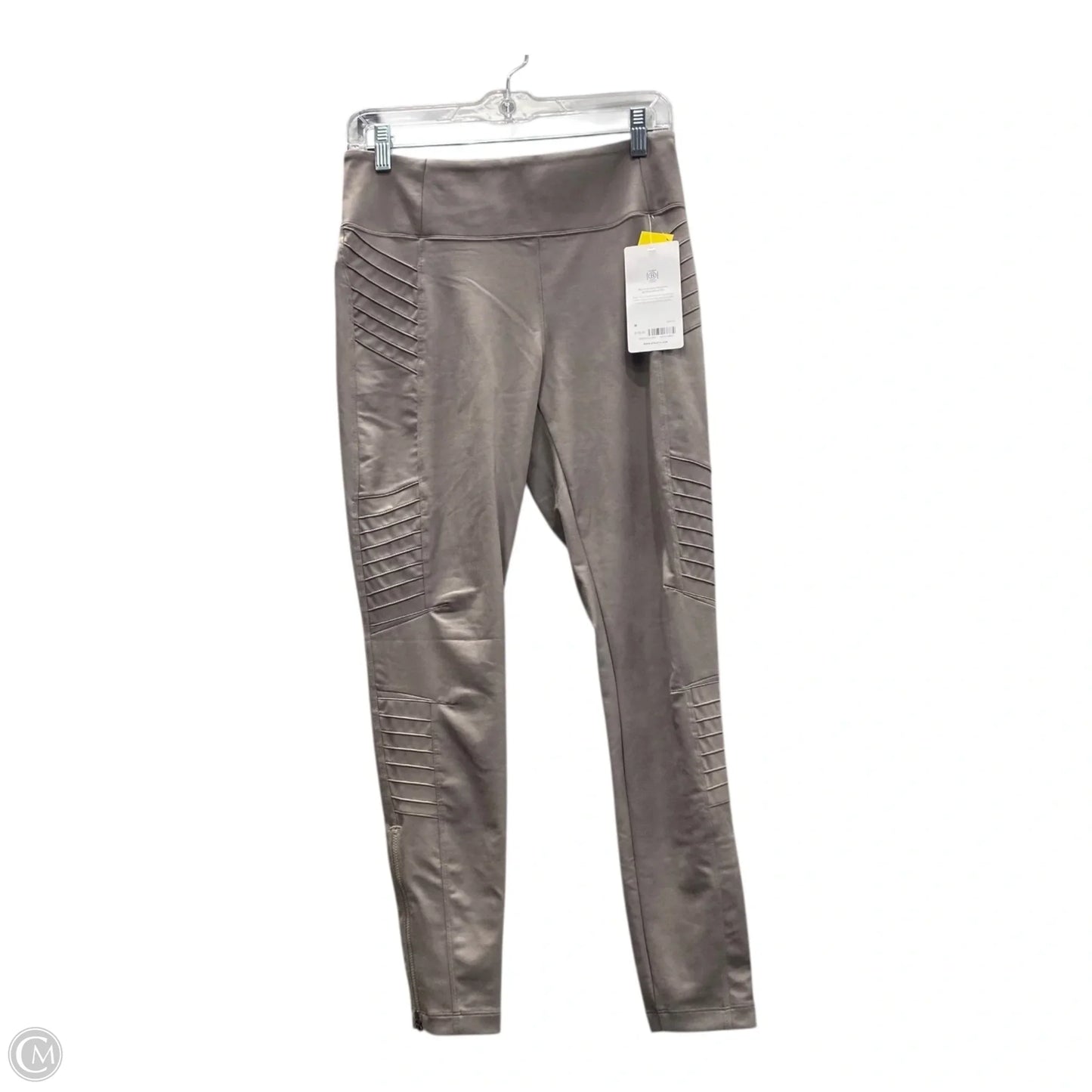 Athletic Leggings By Athleta In Taupe, Size: M