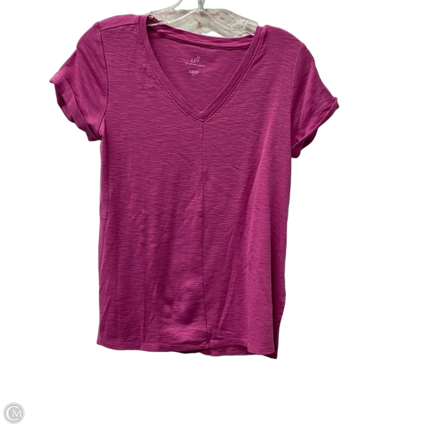 Top Short Sleeve Basic By J. Jill In Pink, Size: Sp
