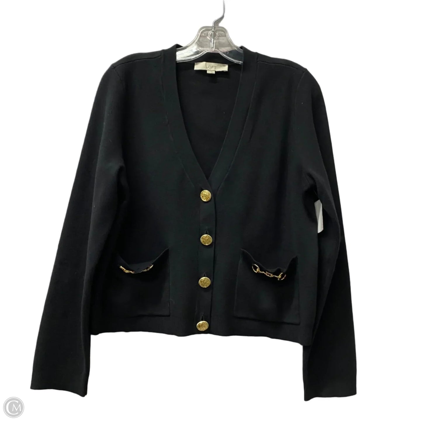 Cardigan By Loft In Black, Size: M