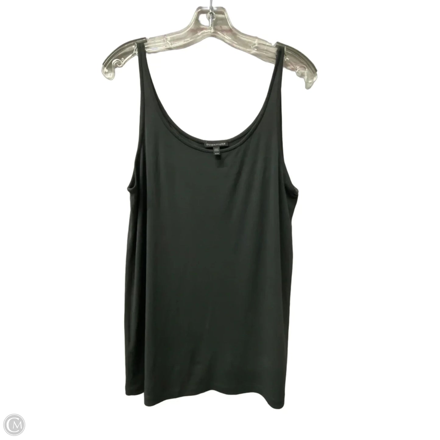 Top Sleeveless By Eileen Fisher In Grey, Size: M