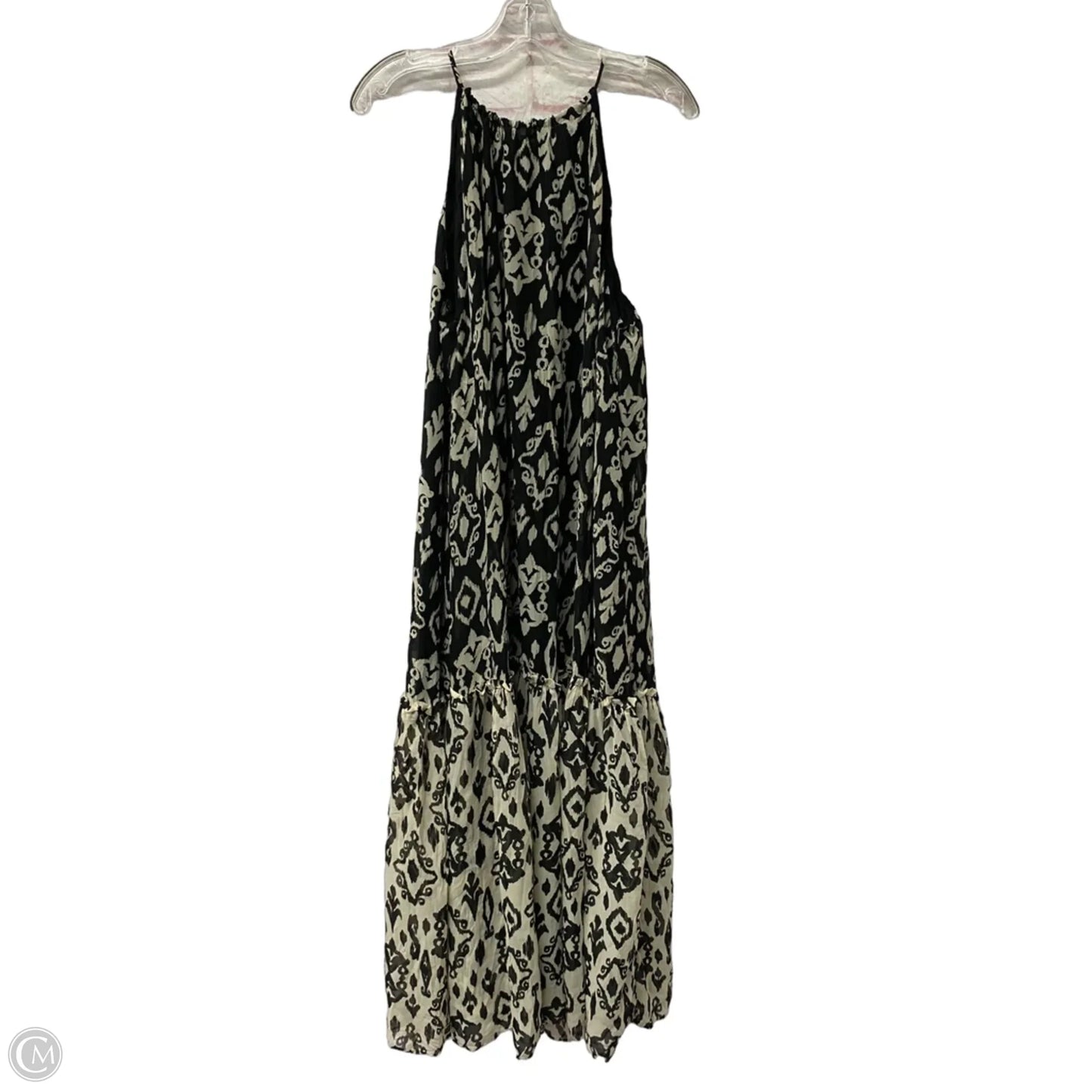 Dress Casual Maxi By Zara In Black, Size: L