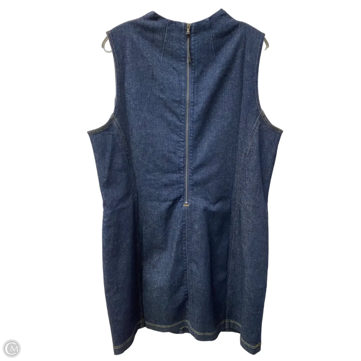 Dress Casual Midi By Spanx In Blue, Size: 2x