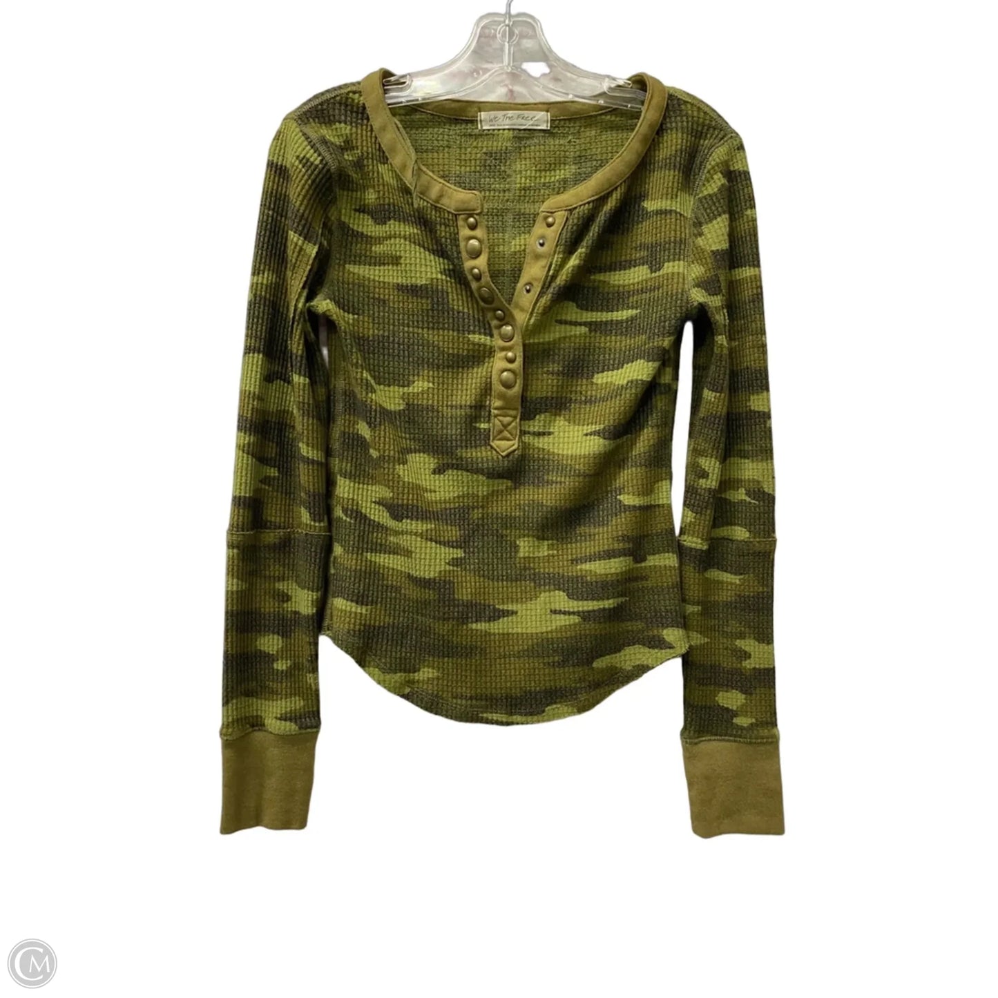 Top Long Sleeve By We The Free In Green, Size: S