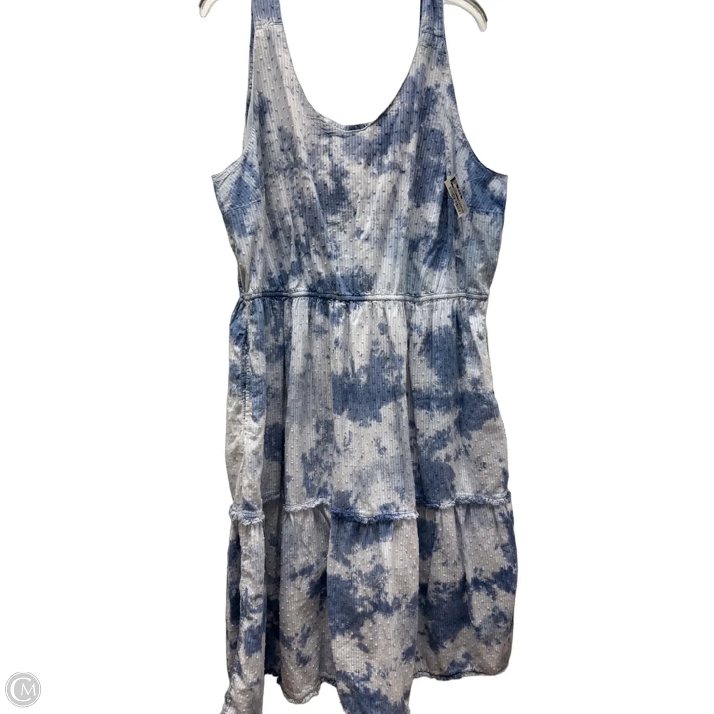 Dress Casual Midi By Lane Bryant In Blue, Size: 22