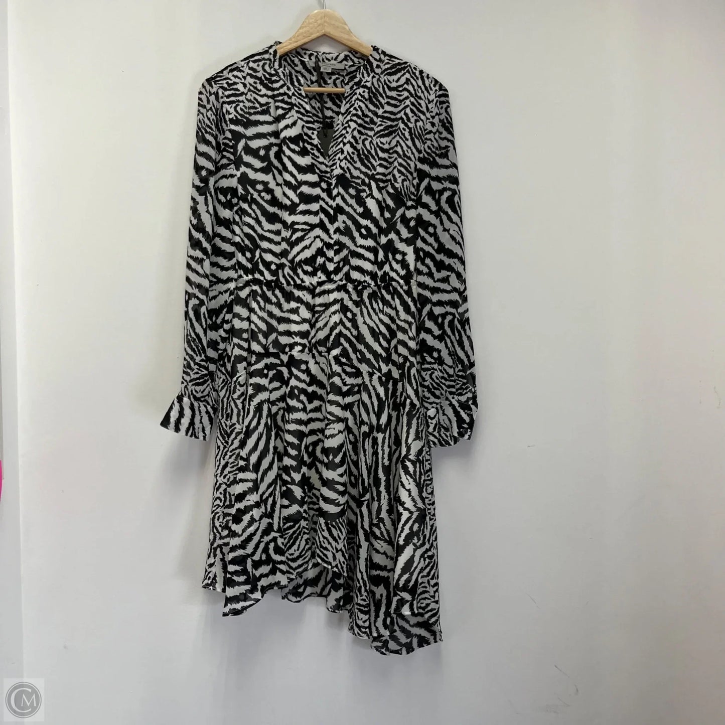 Dress Designer By All Saints In Animal Print, Size: M