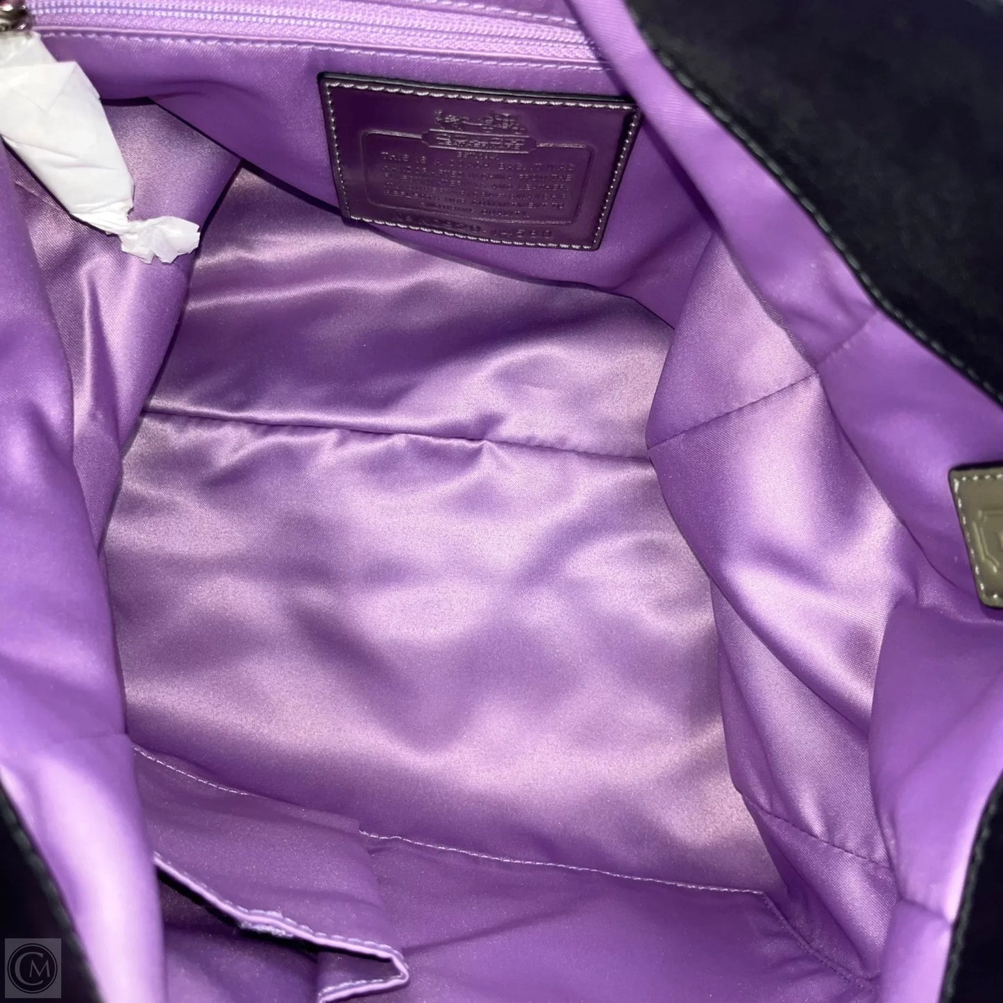 Handbag Designer By Coach, Size: Large