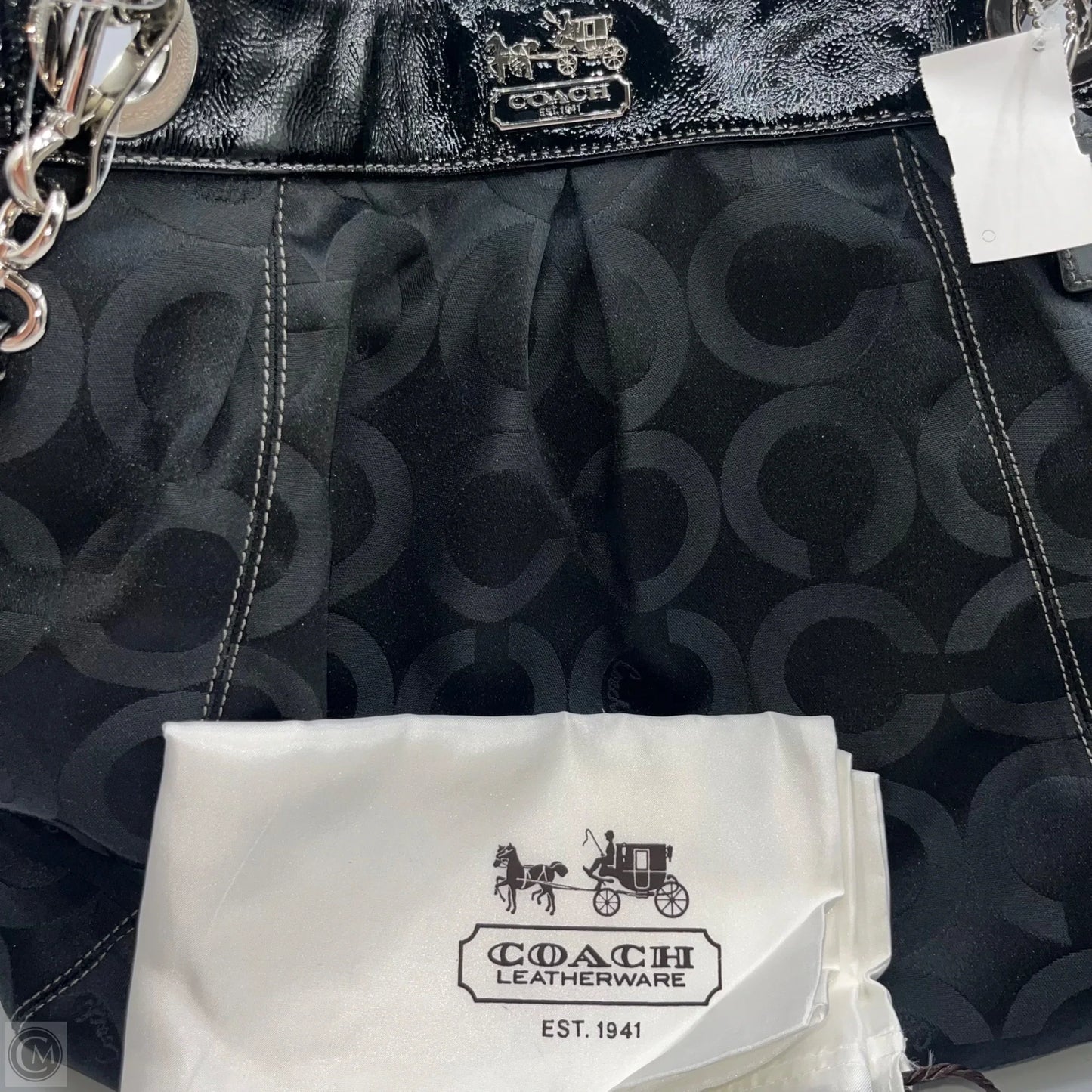 Handbag Designer By Coach, Size: Large