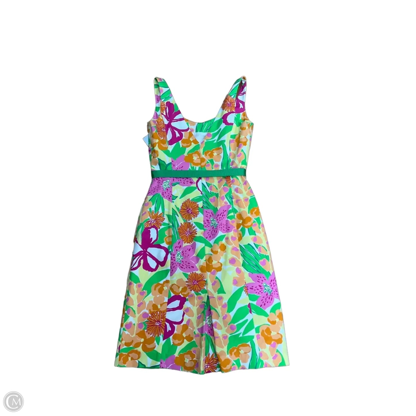 Dress Designer By Lilly Pulitzer In Floral Print, Size: 2