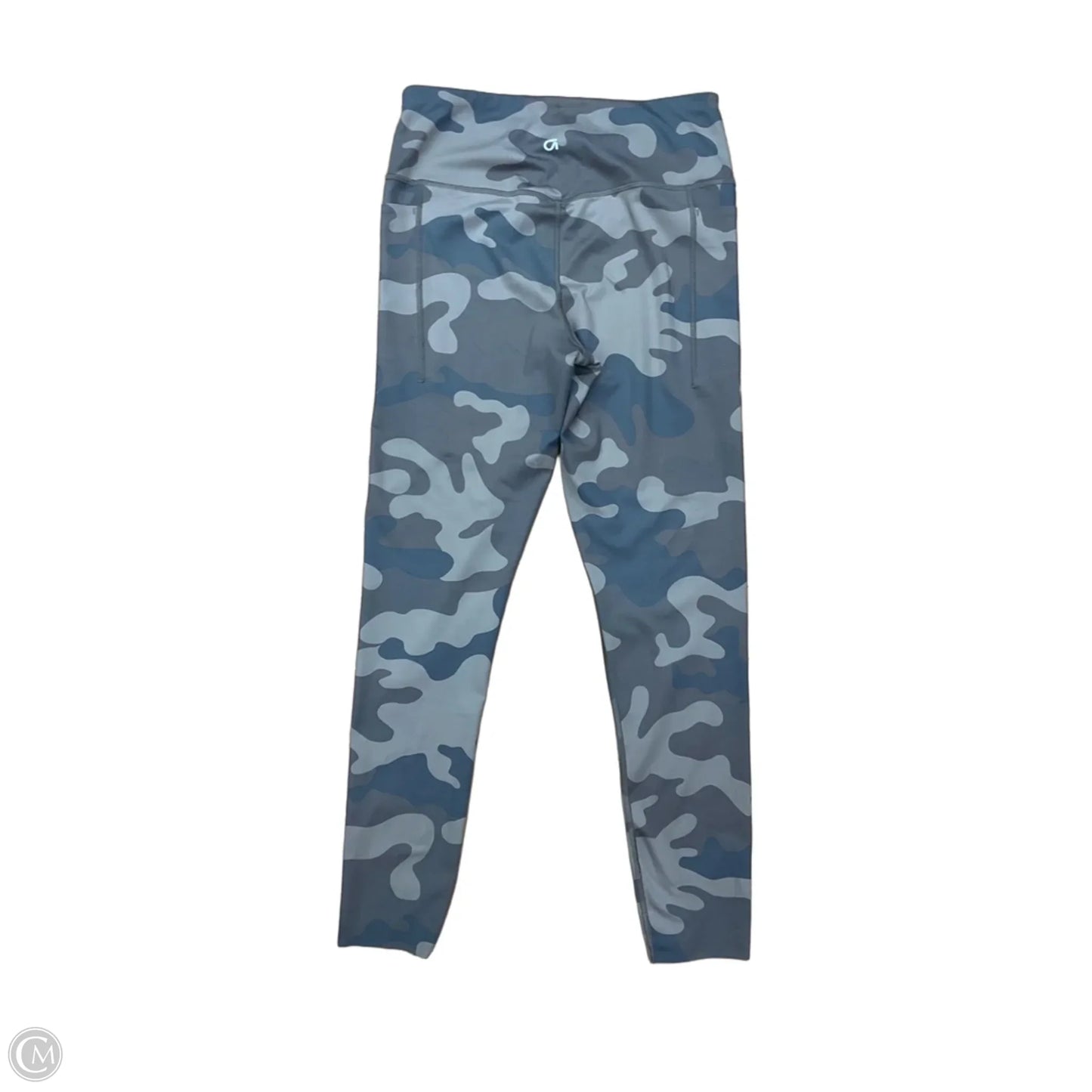 Athletic Leggings By Gapfit In Camouflage Print, Size: M