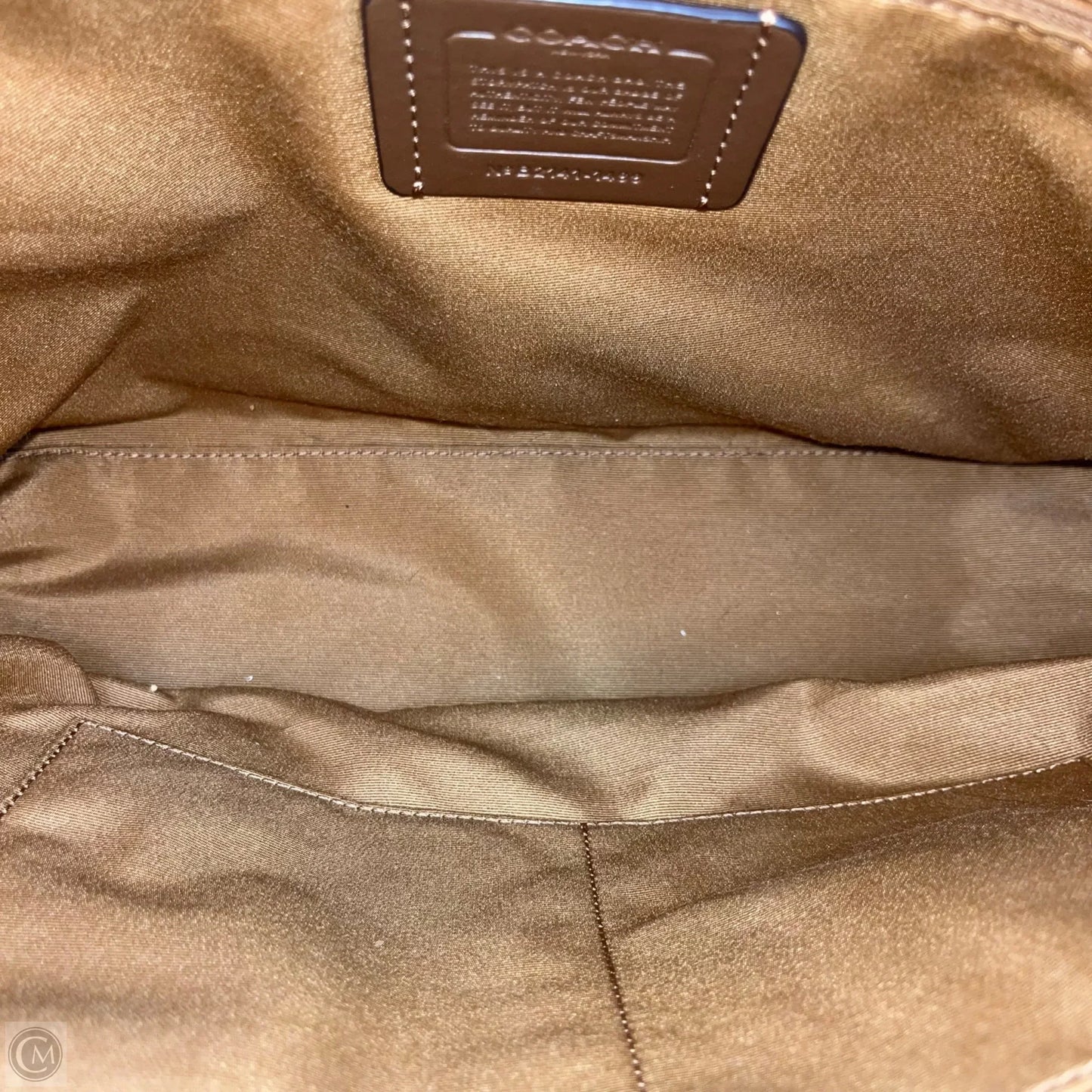 Handbag Designer By Coach, Size: Large