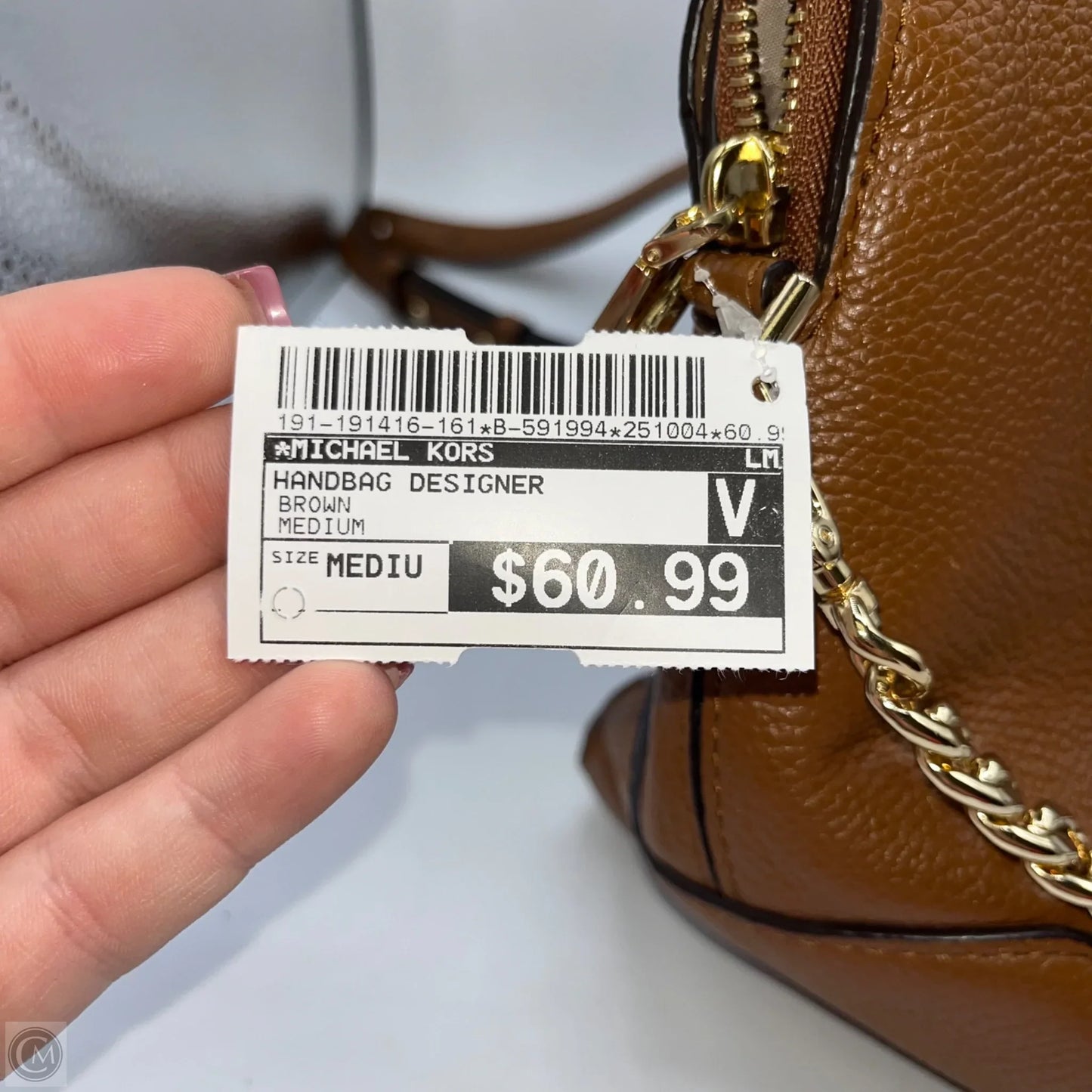 Handbag Designer By Michael Kors, Size: Medium