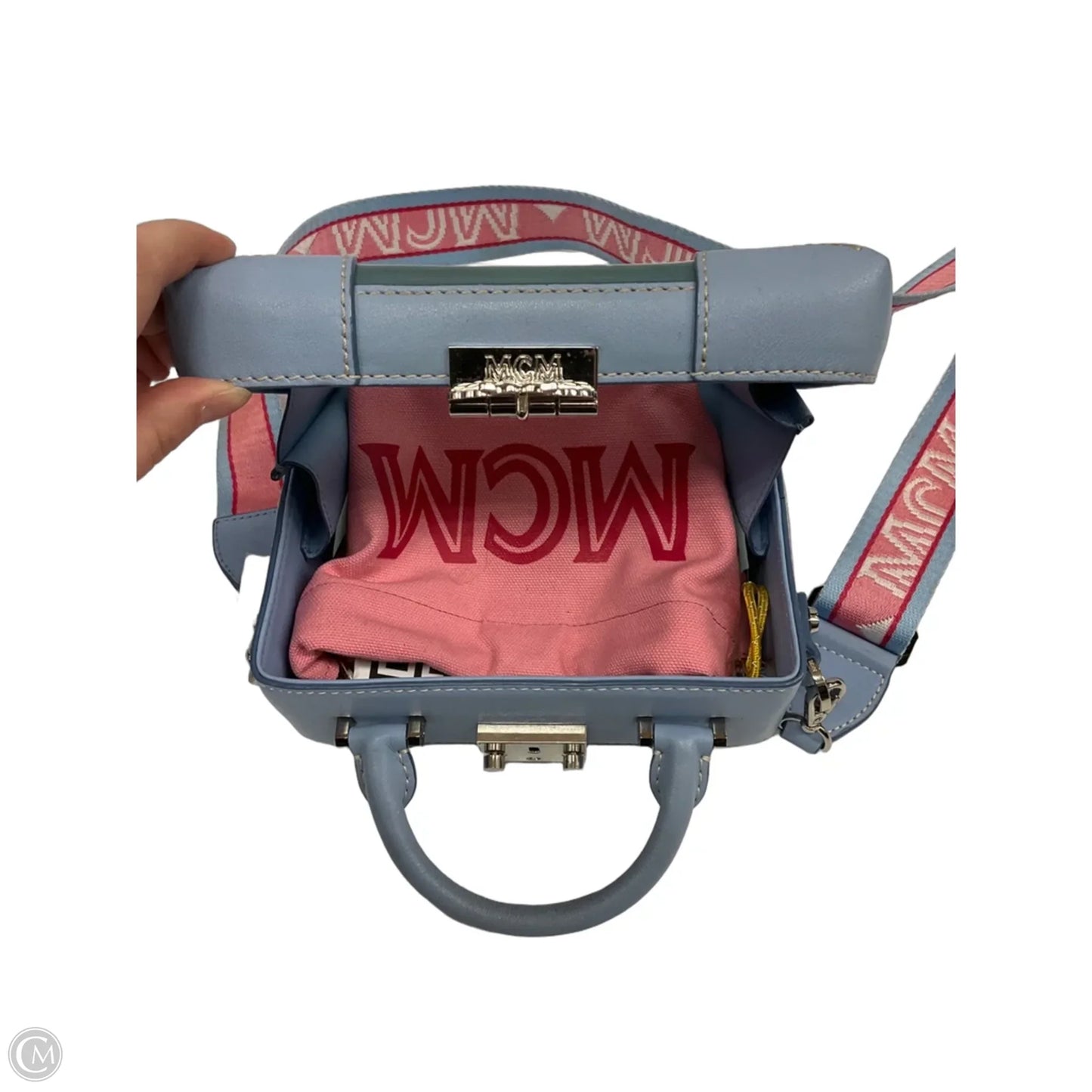 Crossbody Luxury Designer By Mcm, Size: Small