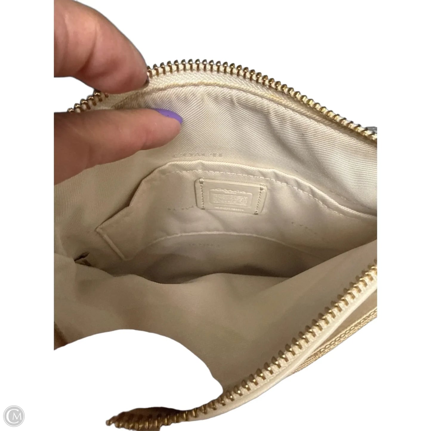Crossbody Designer By Coach, Size: Small