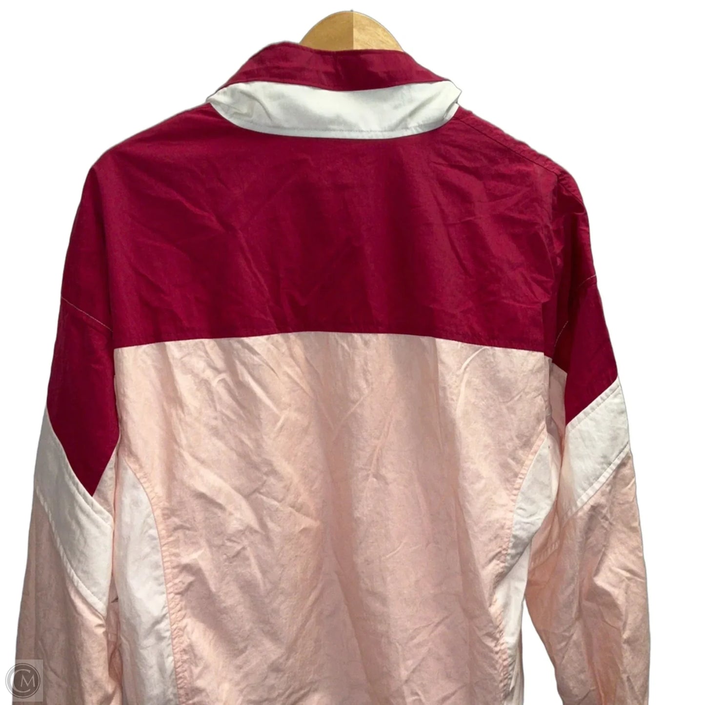 Jacket Designer By Coach In Pink, Size: M