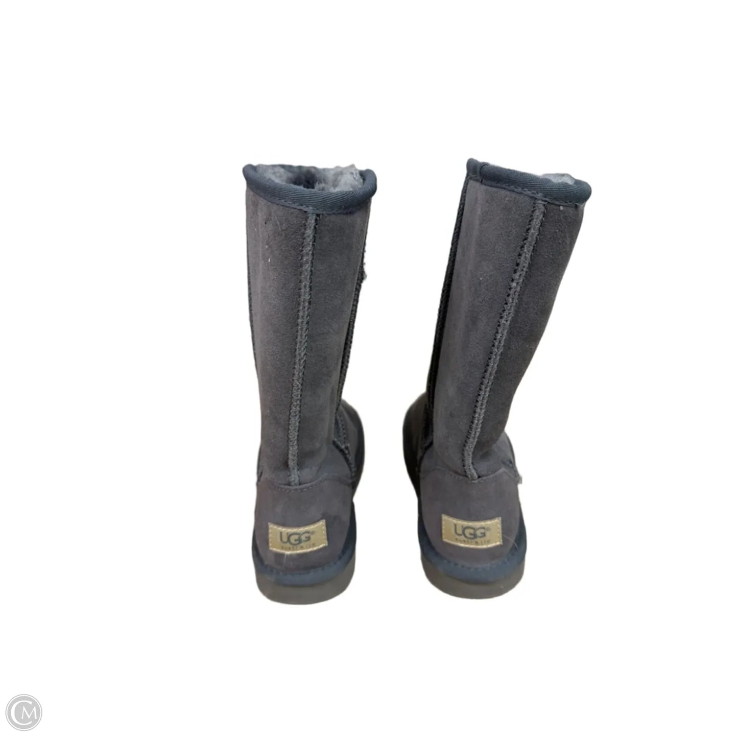 Boots Designer By Ugg In Grey, Size: 7