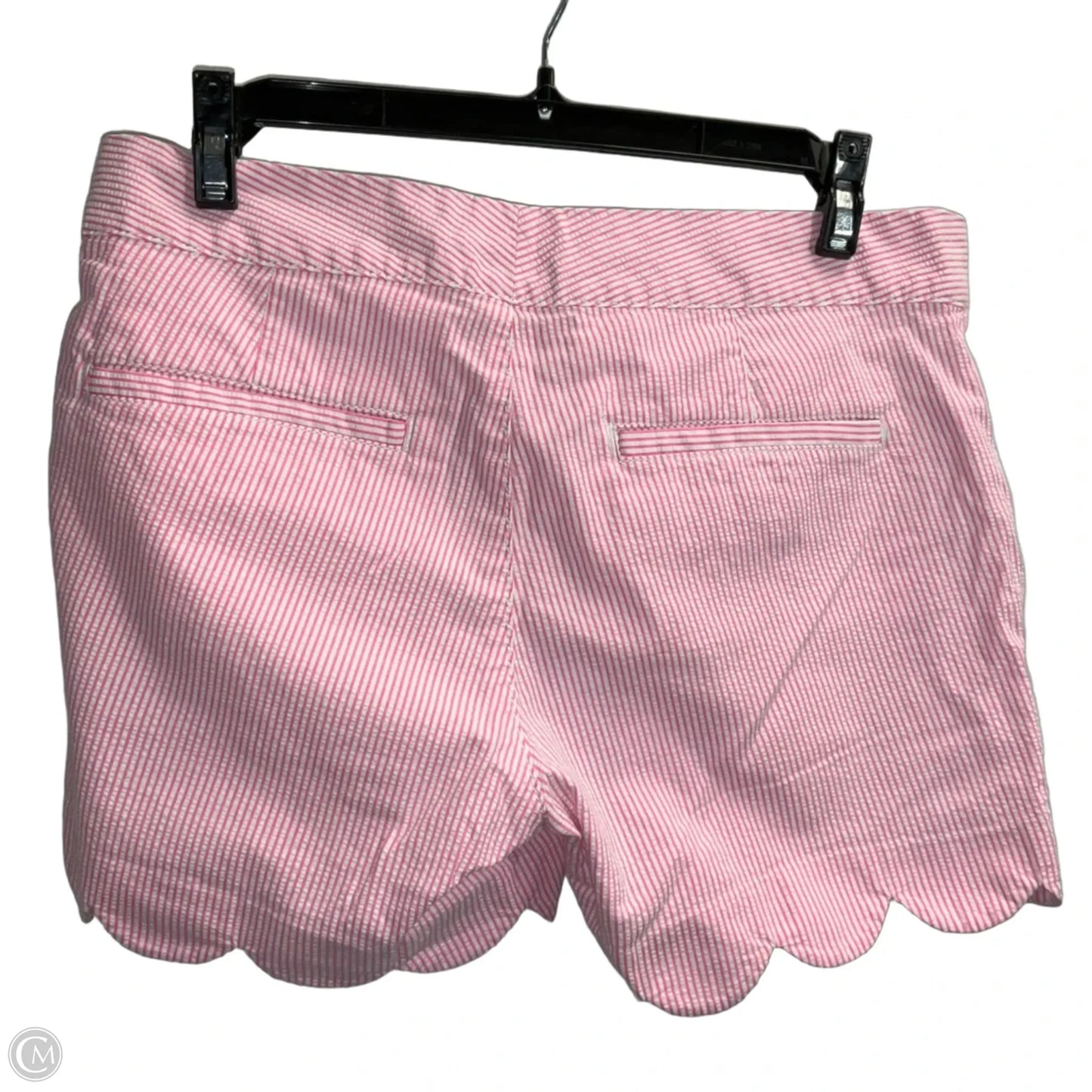 Shorts Designer By Lilly Pulitzer In Pink & White, Size: 2