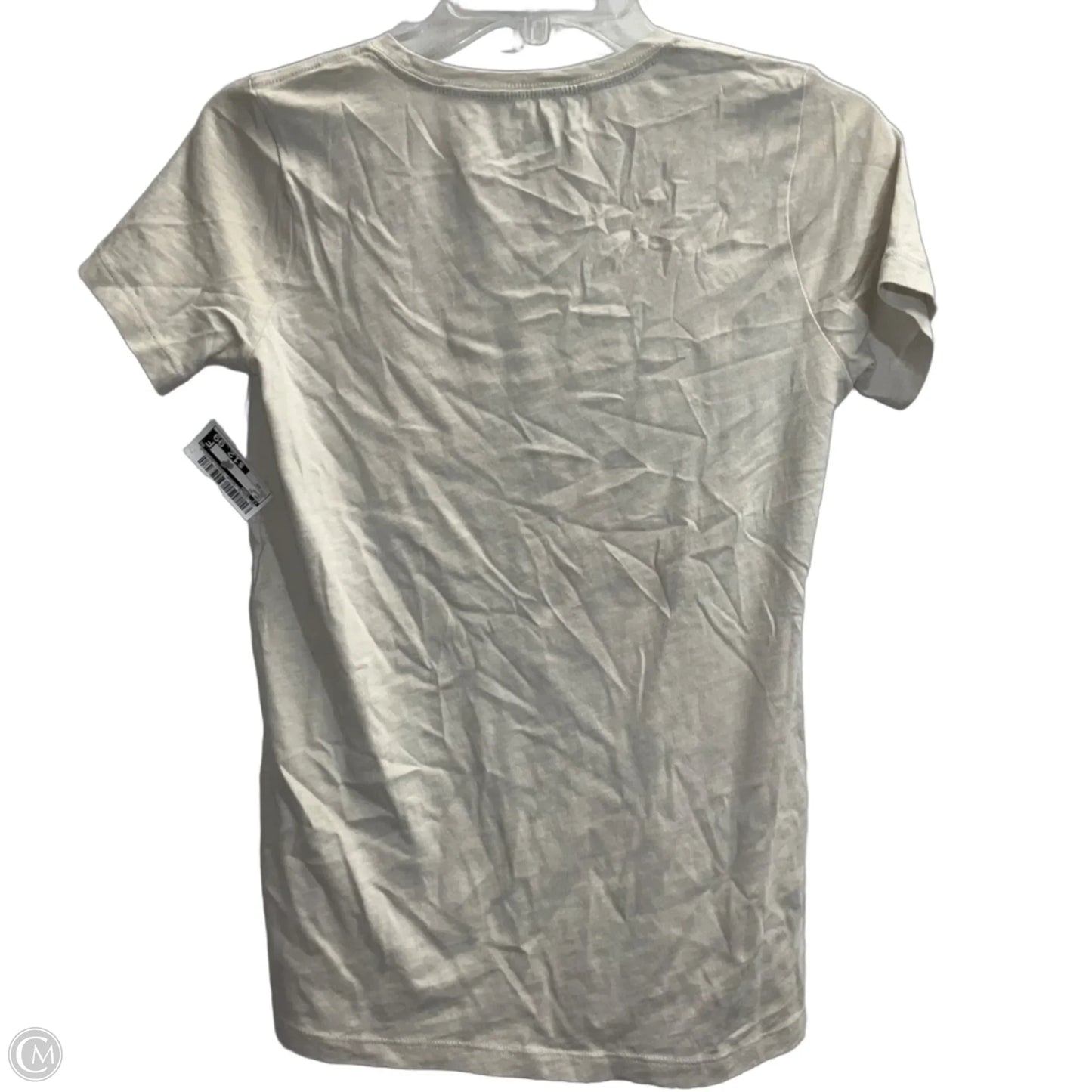 Top Short Sleeve By J. Crew In Cream, Size: Xs