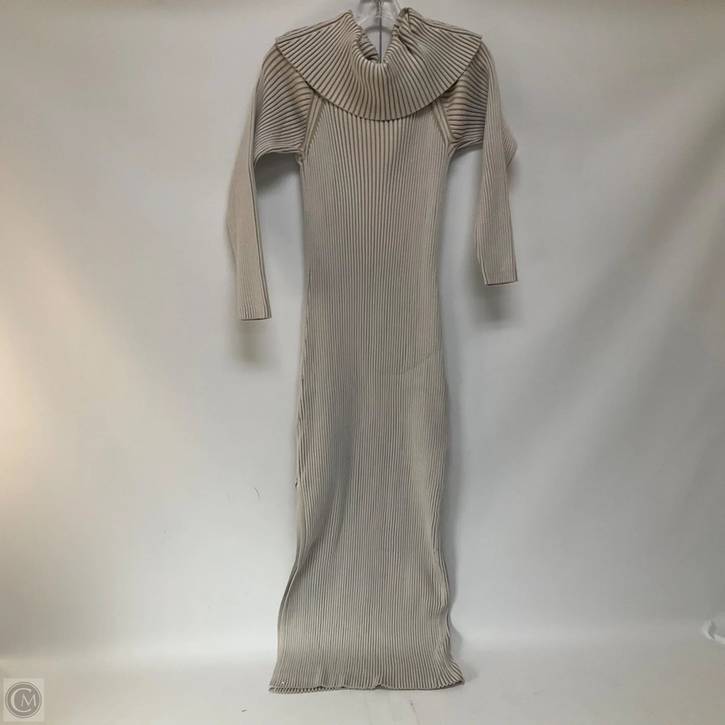 Dress Casual Maxi By Anthropologie In Beige, Size: Xl