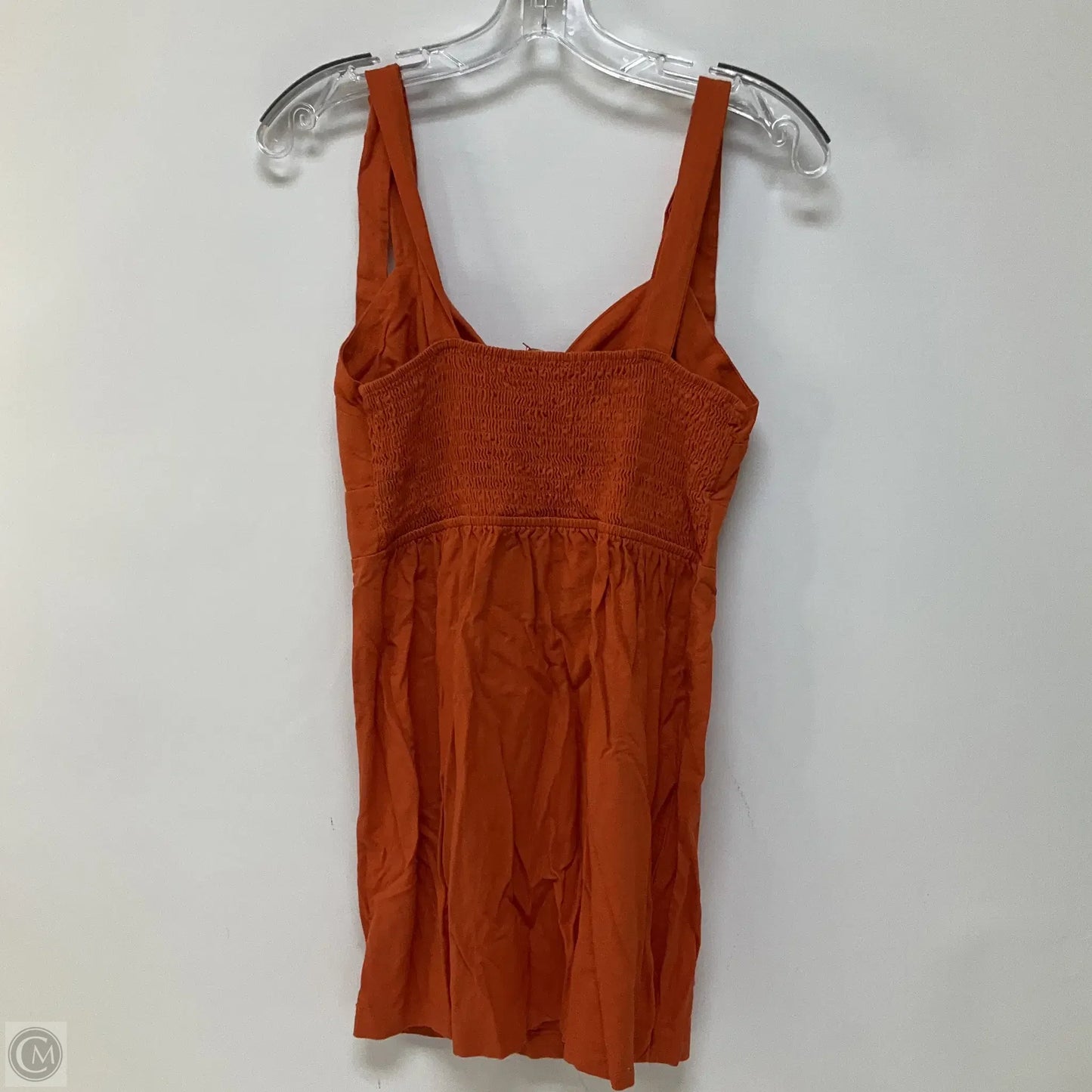 Dress Casual Short By Monteau In Orange, Size: M