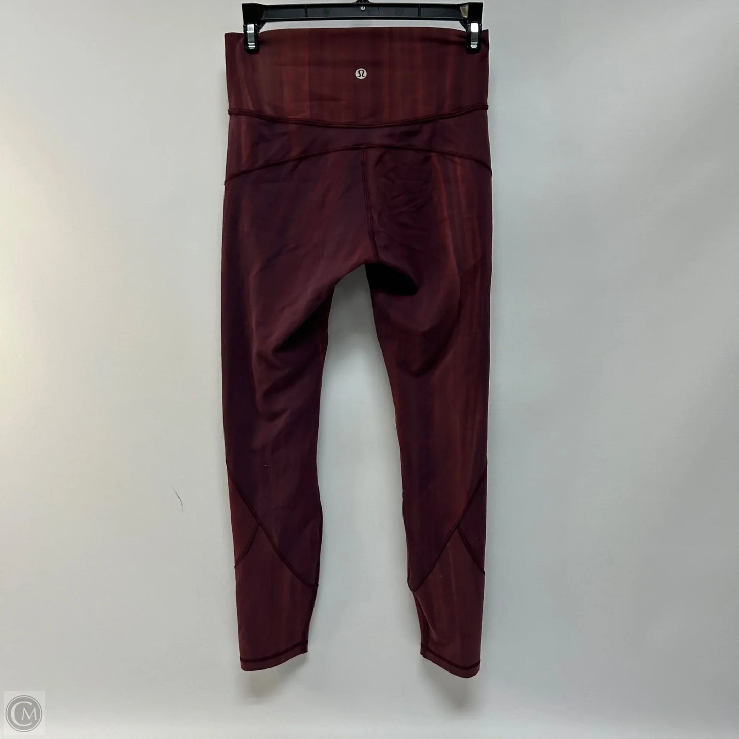 Athletic Leggings By Lululemon In Red, Size: 6