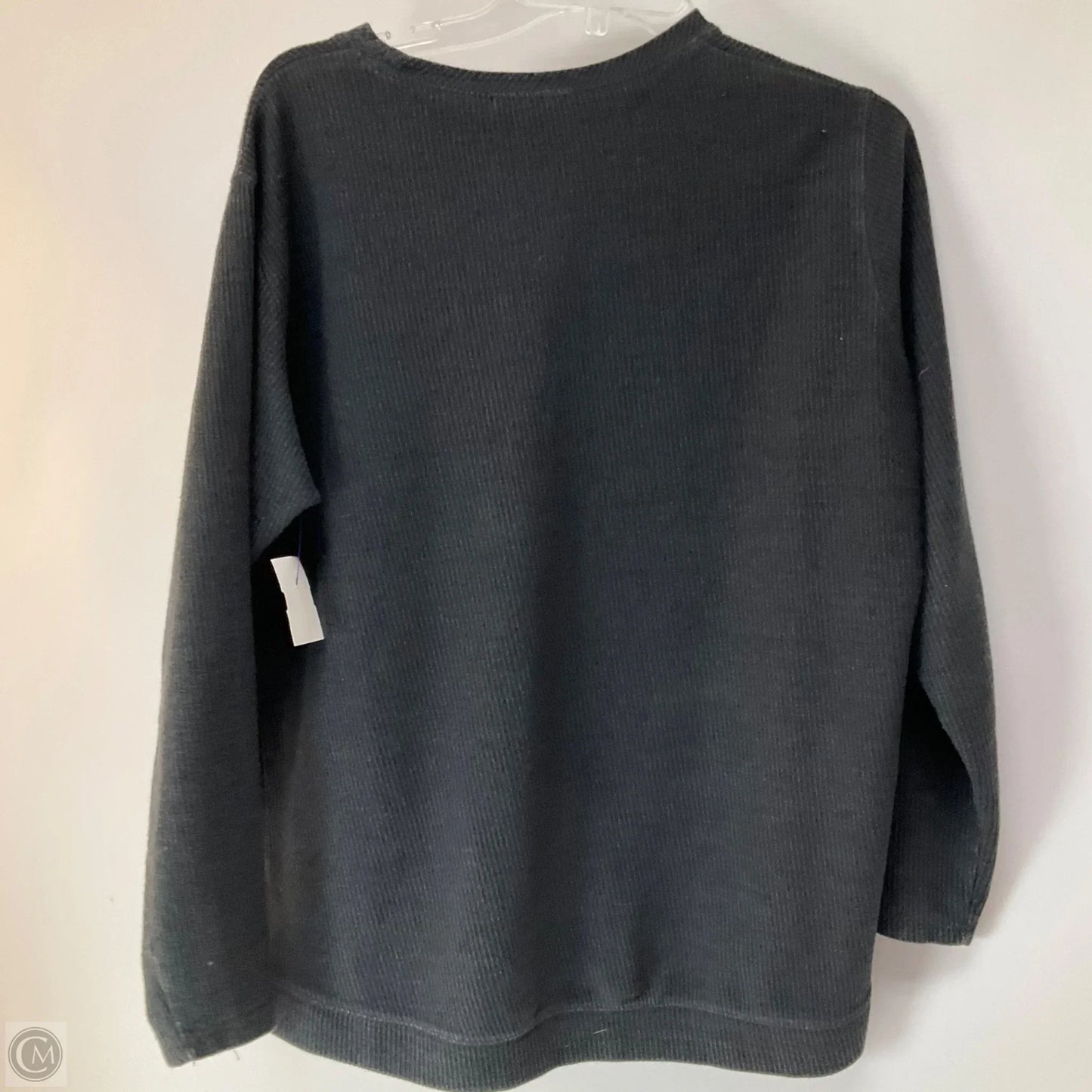 Athletic Top Long Sleeve Crewneck By Champion In Grey, Size: M
