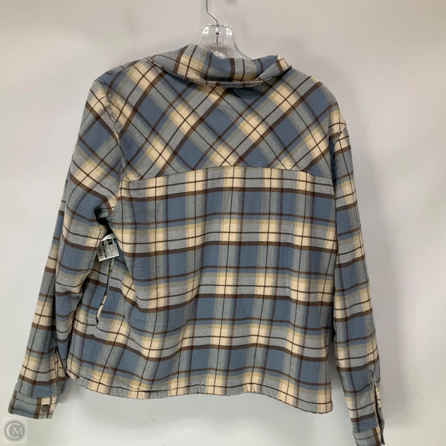 Jacket Fleece By Lucky Brand In Blue, Size: S
