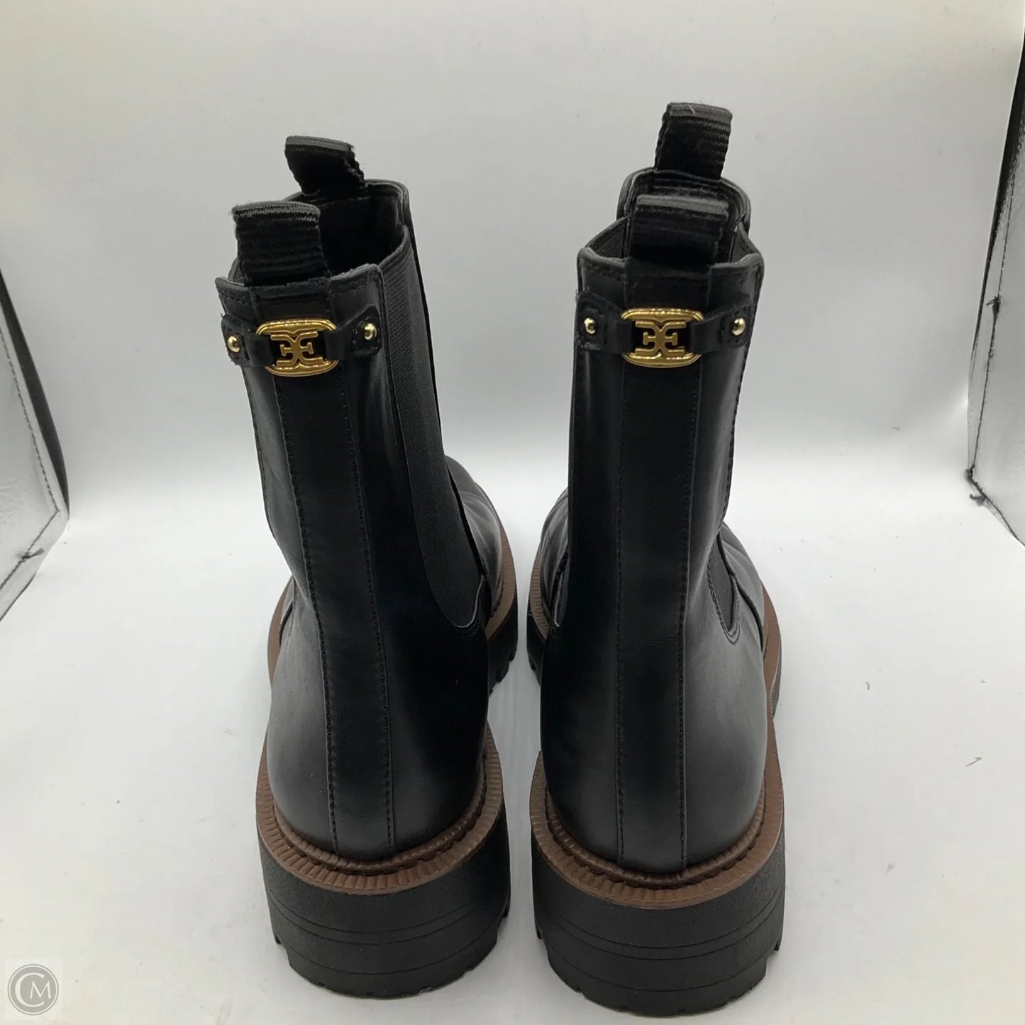 Boots Ankle Flats By Sam Edelman In Black, Size: 9