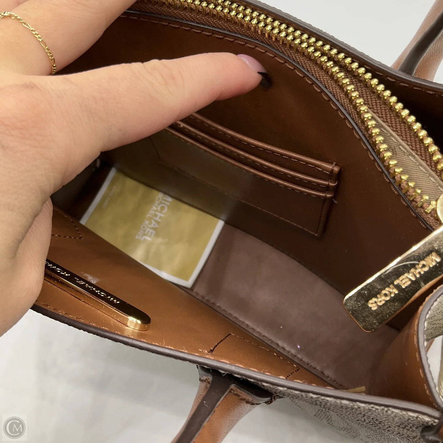 Handbag Designer By Michael Kors, Size: Small