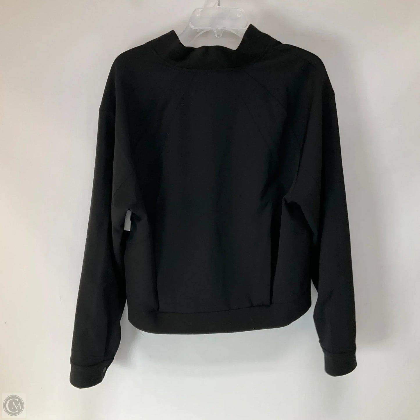 Athletic Jacket By Athleta In Black, Size: L