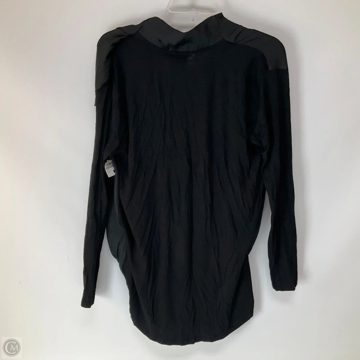 Top Long Sleeve By Anthropologie In Black, Size: M