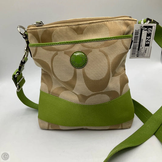 Crossbody Designer By Coach, Size: Small