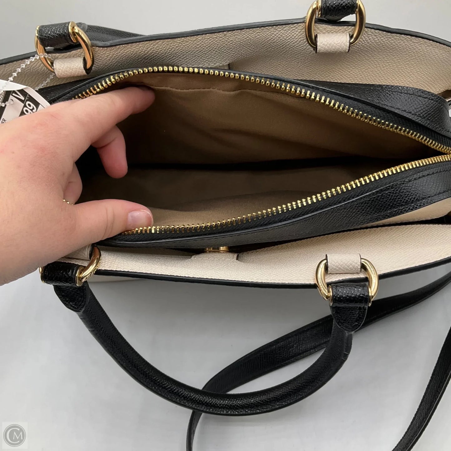 Handbag Designer By Coach, Size: Medium