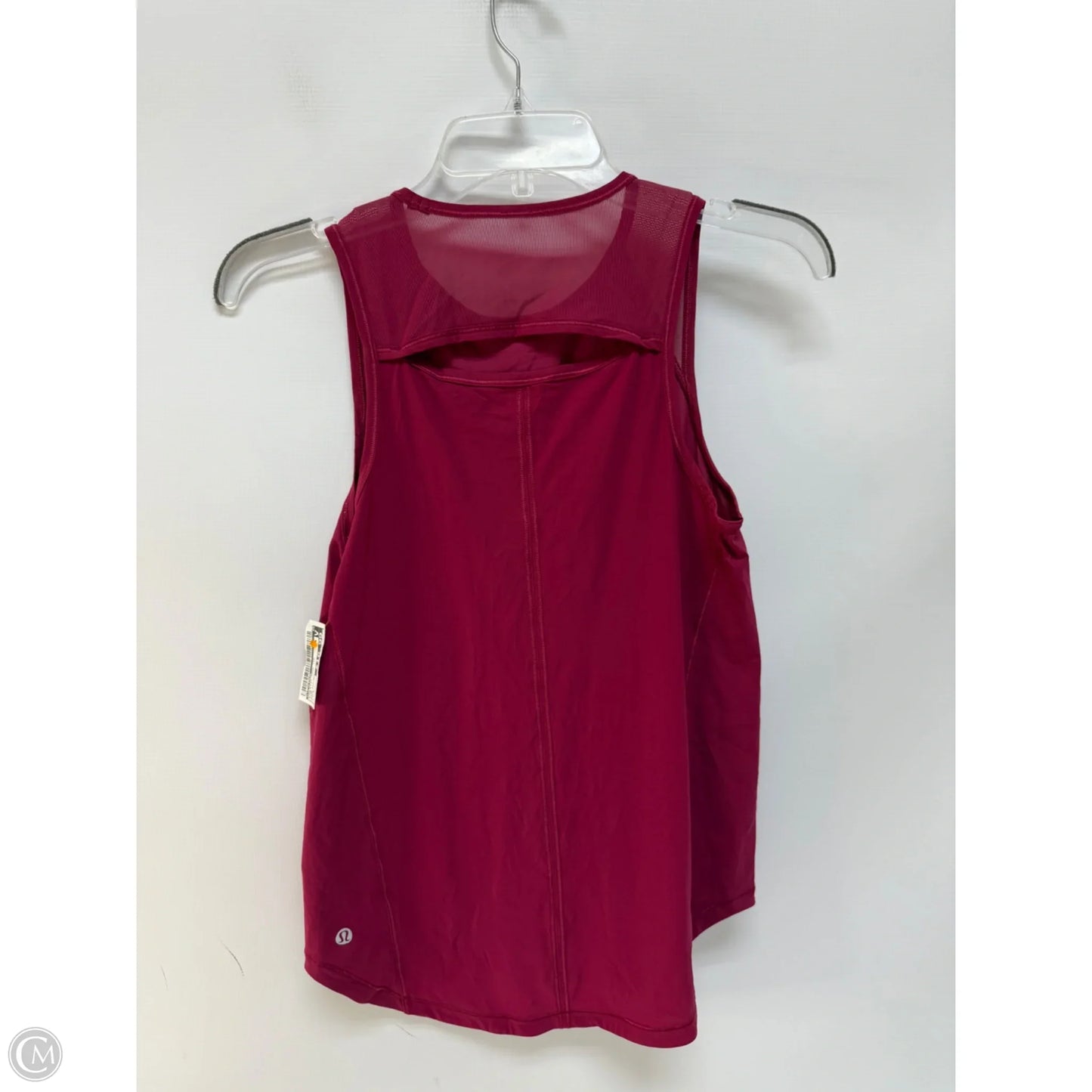 Athletic Tank Top By Lululemon In Pink, Size: 4