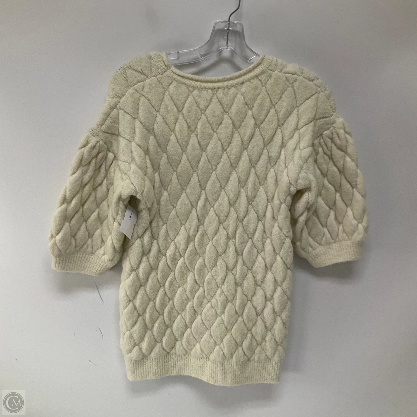 Sweater By Anthropologie In Cream, Size: S
